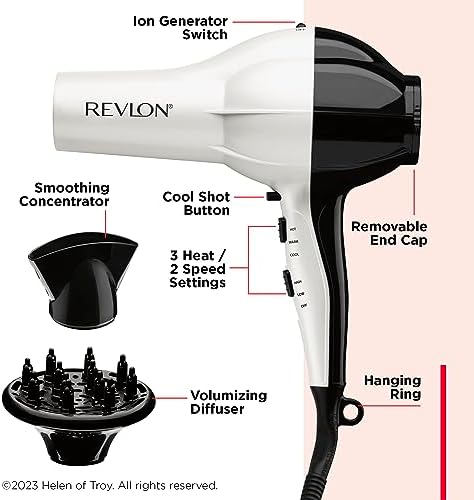Revlon 1875W Shine Boosting Hair Dryer | Smooth Blowouts and Volume - Image 5