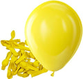 Bezente Yellow Balloons Latex Matte Party Balloons 150 Pack 5 inch Small by Bezente