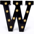 Foaky Black LED Marquee Number Lights Sign Light Up Marquee Number Lights Sign for Night Light Wedding Birthday Party Battery Powered Christmas Lamp Home Bar Decoration by Foaky