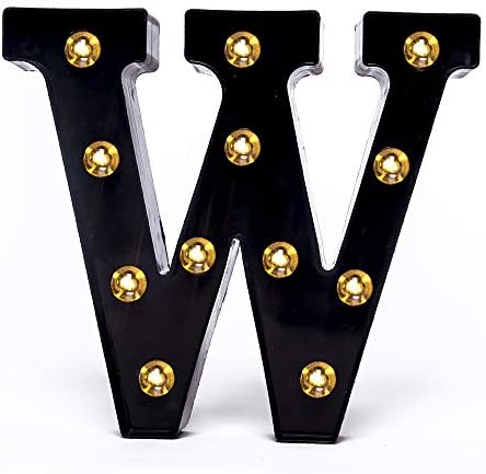 Foaky Black LED Marquee Number Lights Sign Light Up Marquee Number Lights Sign for Night Light Wedding Birthday Party Battery Powered Christmas Lamp Home Bar Decoration by Foaky
