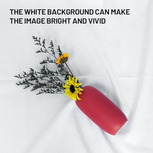 White Backdrop Background 10 X 7 FT Large Photography Backdrop Photo Photoshoot Background Screen for Photography Photo Booth Backdrops Parties Curtain - Image 6