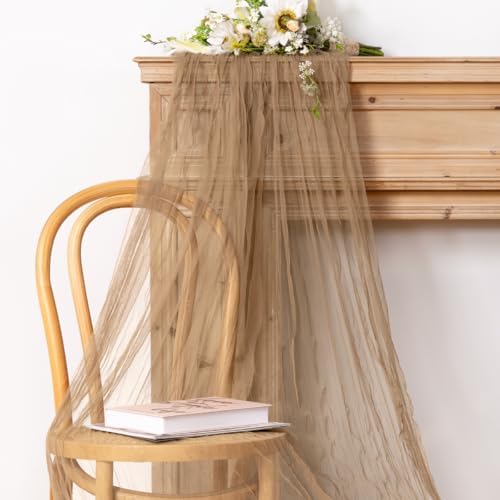 Cheesecloth Table Runner Tulle Fall Boho Wedding Shower Party Home Decor - Image 5