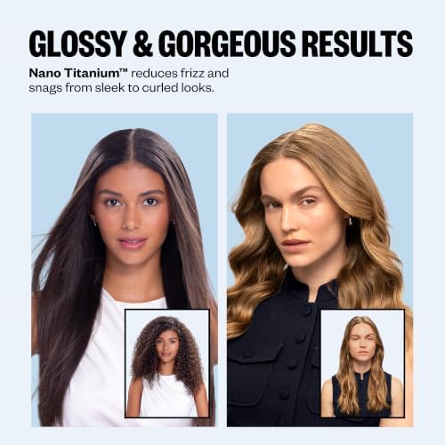 BaBylissPRO Nano Titanium Prima Ionic Hair Straightener – Professional Flat Iron & Curling Iron in One for Stylists, Pro Styling Hair Tool - Image 4