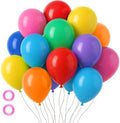 Voircoloria 105pcs Colorful Rainbow Party Latex Balloons, 12inch by Voircoloria