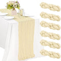 10FT Cheesecloth Table Runner Boho Party Home Decorations by JALANCY
