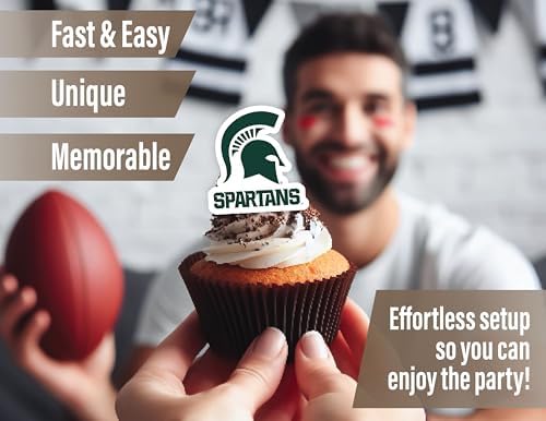 Michigan State Party Decorations, MSU Decor, Spartans Graduation 42 Pc - Image 4
