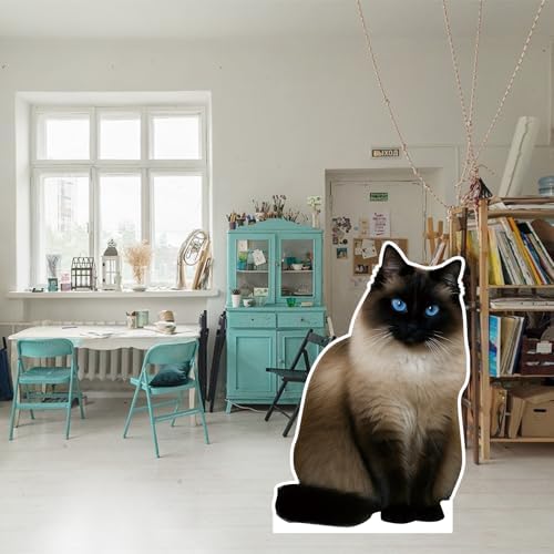 Siamese 1FT Life Size Cardboard Cutout, 1 PC - Image 5