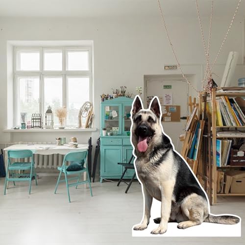 German Shepherds 5FT Life Size Cardboard Cutout, 1 PC - Image 5