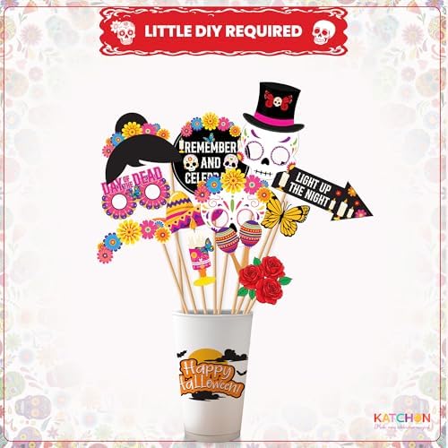 KatchOn Halloween Photo Props Set, Pack of 35 - Image 4