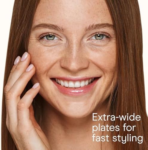 Conair Hair Straightener, Double Ceramic, Wet to Dry, Long 1 1/2" Plates - Image 6