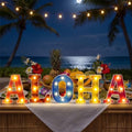 Hawaiian Aloha Luau Party Light up Sign Decorations by Unknown