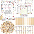 Patelai 321 Pcs Baby in Bloom Baby Shower Decoration Game Wildflower Supply by Patelai