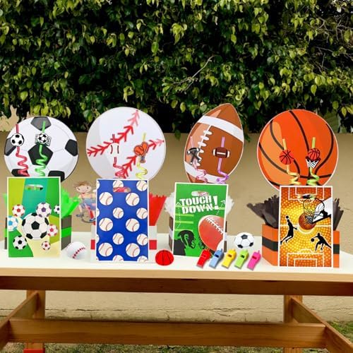 CHSLtmxq 122PCS Sports Party Favors, Goodie Bag Stuffers and Ball Toys Set - Image 4