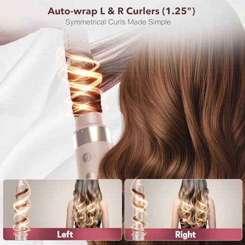 Mythsight StyleVibe 6-in-1 Air Styler with Hair Dryer & Auto-Wrap Curl L/R - Image 6