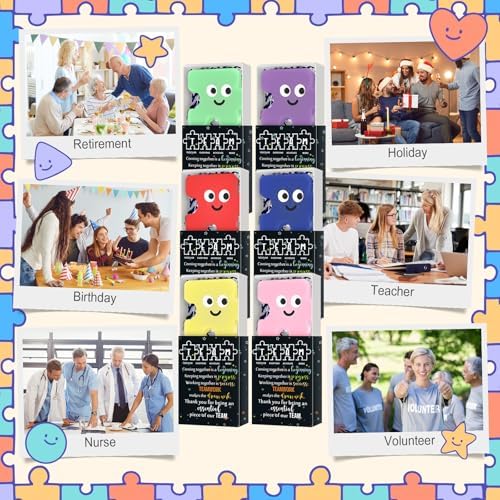 24 Sets Employee Appreciation Gifts Team Puzzle Toy with Boxes - Image 6