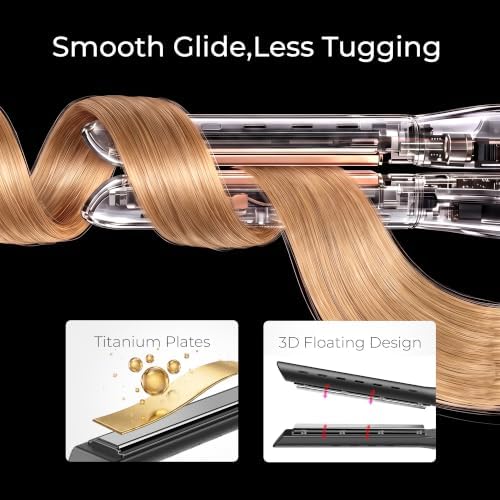 TYMO Airflow Mini Pro Curling Iron for Short Hair, 0.7" Mini Flat Iron - Image 6