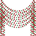 Outus 10 Pieces Red, Green Round Dots Garland Party Hanging Decor by Outus