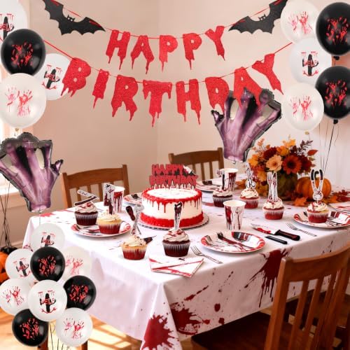 Halloween Horror Birthday Party Decorations, Spooky, Scary, Bloody, Creepy - Image 5