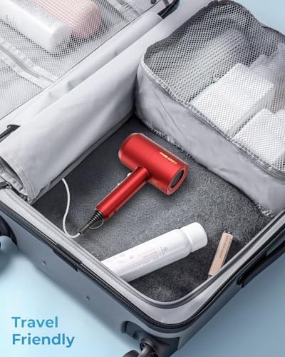 SHRATE Professional Ionic Hair Dryer with Diffuser & Nozzle | Low Noise - Image 6