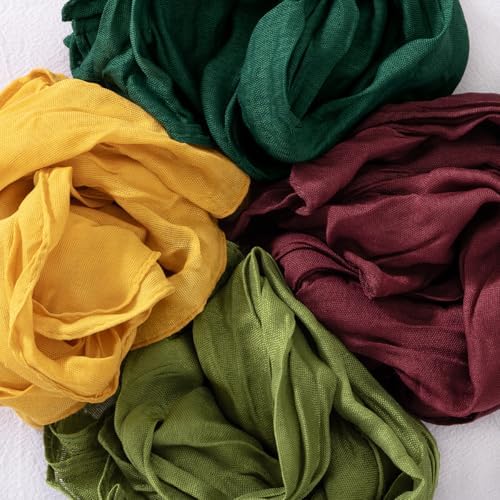 DeZerlor Christmas Party Cheesecloth Napkins Set of 20 for Wedding Party - Image 6