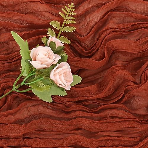10FT Cheesecloth Table Runner Boho Party Home Decorations - Image 5
