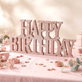 Novabright Happy Birthday Sign, Rose Gold, Glitter by Unknown