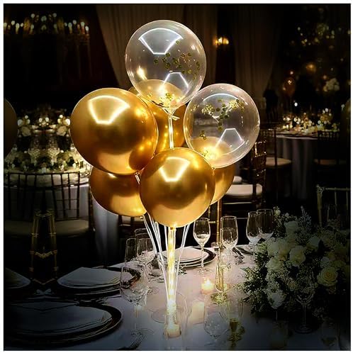 Lightsfever 6 Sets LED Balloon Table Centerpieces for Party Decorations - Image 2
