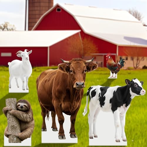 Goat 2FT Life Size Cardboard Cutout, Farm Animal Cutouts - Image 4
