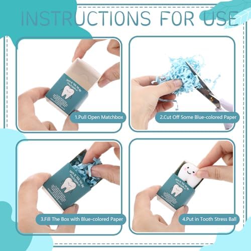 36 Sets Dental Gifts Tooth Toys with Boxes, You are Awesome Party Favors - Image 3