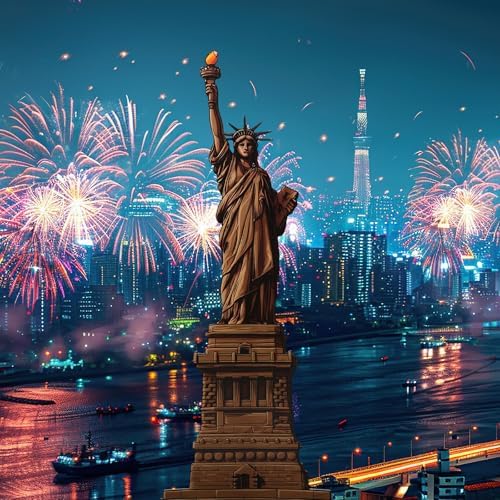 Colingmill 5 ft Statue of Liberty Cutout New York Themed Party Decoration - Image 3