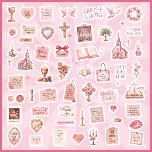 500+ Jesus Christian Stickers for Women, Bible Stickers for Journaling - Image 4