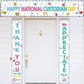 SmoothNovelty 3 Pcs Multicolor National Custodian Day Banner by SmoothNovelty