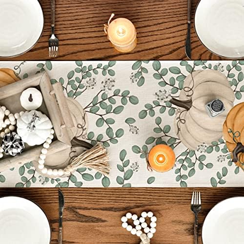 Artoid Mode 210 GSM Fall Table Runner Home Party Decor 13x60 Inch - Image 4