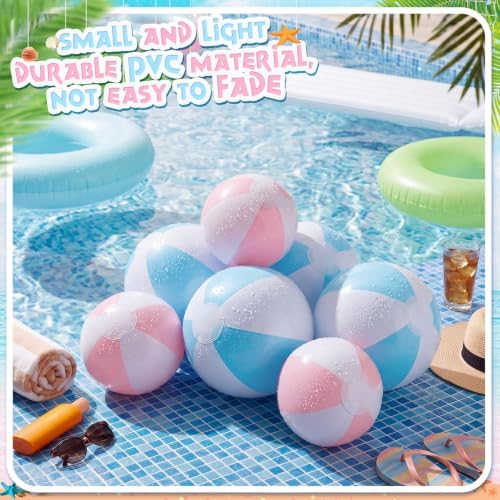 MiniInflat Pastel Beach Balls Decoration Inflatable - Image 3