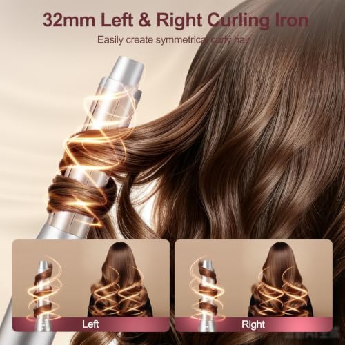 HIPPIH Blow Dryer Brush Set - 5 in 1 Hair Styler, 110,000 RPM Hot Air Brush - Image 4