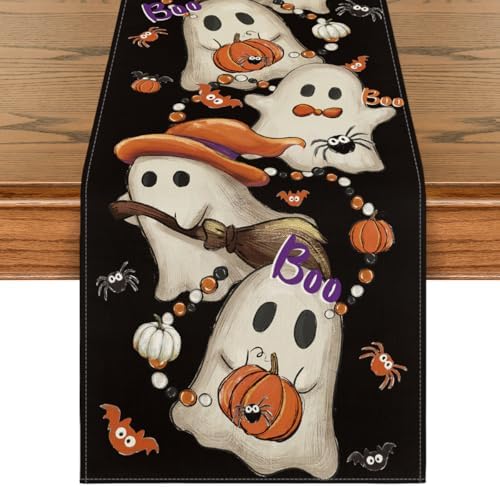 Artoid Mode 210 GSM Halloween Table Runner Home Party Decor 13x90 Inch by ArtoidMode