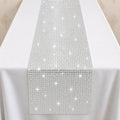 Disco Party Decorations - Glitter Disco Table Runner | Retro 70s 80s Disco Ball Decor Indoor Outdoor - Silver Sequin Party Favors Supplies for Wedding Bachelorette Birthday Dance Party by OHOME