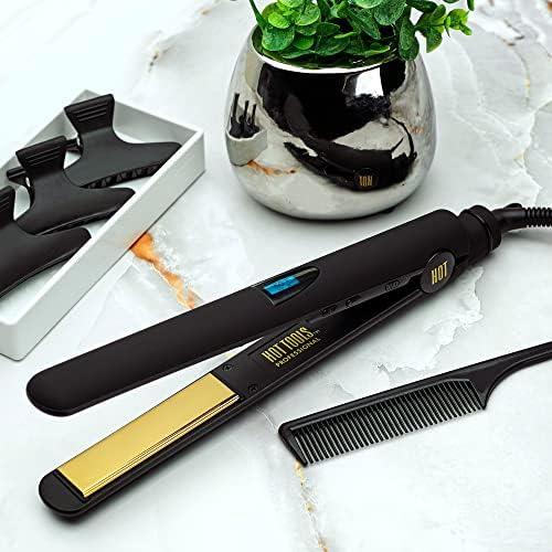 Hot Tools Professional Titanium Ceramic 1" Digital Flat Iron - Image 5
