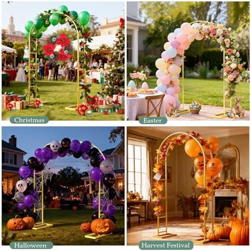 WellSign Wedding Arch 6.6FTx3.5FT Garden Trellis for Climbing Plants - Image 6