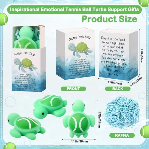 Wettarn 25 Sets Tennis Positive Gifts Sport Party Favors with Boxes - Image 2