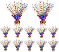 Fuutreo 12 Pack Rainbow Star Spray Centerpieces, Birthday Party Decorations by Fuutreo