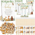 Patelai 321 Pcs Baby Shower Games Supplies, Woodland Animal by Patelai