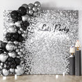 COKAOBE LiteGrid Series Shimmer Wall Backdrop - 36Pcs Silver by COKAOBE