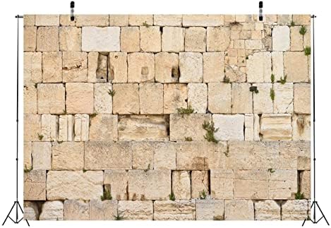 BELECO Western Wall Backdrop - Jerusalem Old City of Israel Spirituality Worship Religious Church Event Room Decor Photo Booth Studio Prop - Image 4