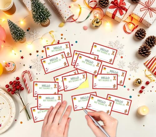 Christmas What's Your Elf Name Game, Winter Holiday Party Decor Sign - Image 4