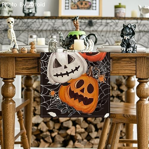 Artoid Mode 210 GSM Halloween Table Runner Home Party Decor 13x48 Inch - Image 2