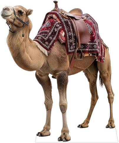 Christmas Nativity Camel 3FT Life Size Cardboard Cutout, 1 PC by 111PRINT