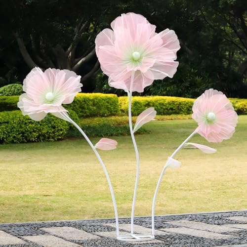Giant Flowers for Decoration, 5.6 Ft Big Artificial Silk Flower - Image 2
