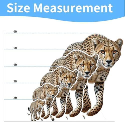 Cheetah 5FT Life Size Cardboard Cutout, 1 PC - Image 2