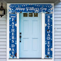 Smoothnovelty 3 Pcs Blue Happy Father's Day Banner by SmoothNovelty